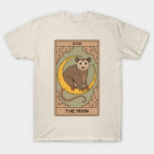 The Moon - Possum Tarot T-Shirt